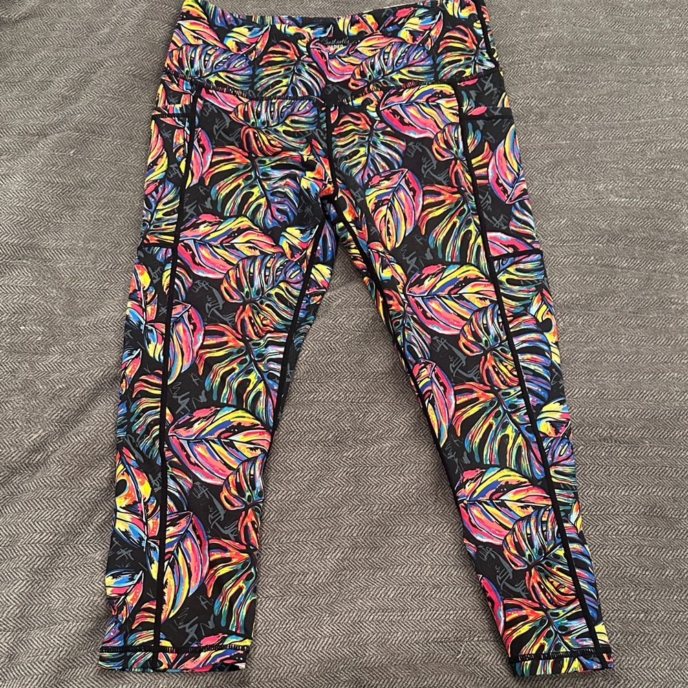 Constantly Varied Gear Multicolor Leaf Kids Leggings